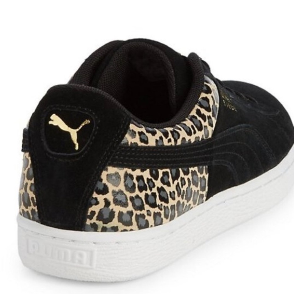 Leopard print Pumas barely worn🔥💋💋🔥